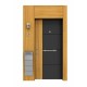 Wood Coated Steel Door